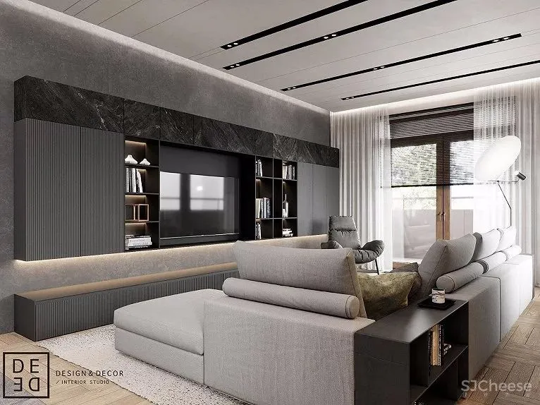 现代简奢丨用料简约又有奢侈感