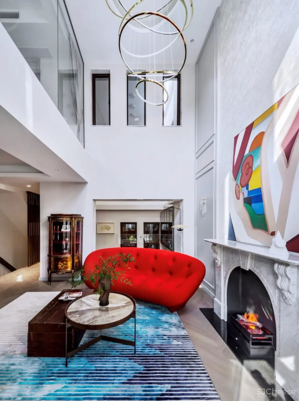 一个充满艺术气息的家