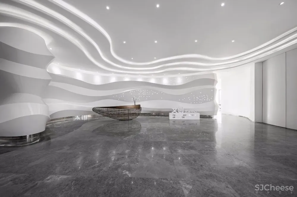 厉害了设计师丨这个售楼处设计成了一座艺术馆