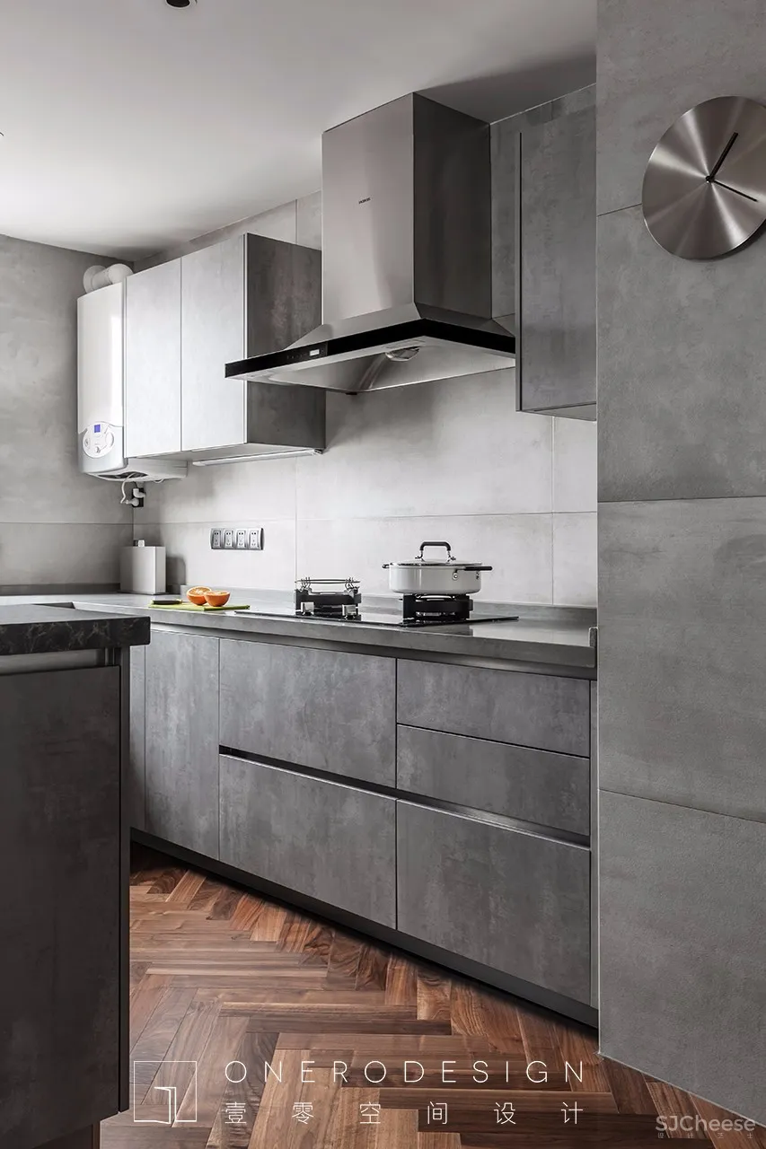 她的“暗黑”酷宅有17种灰!但阿婆都说好看 | 壹零空间设计