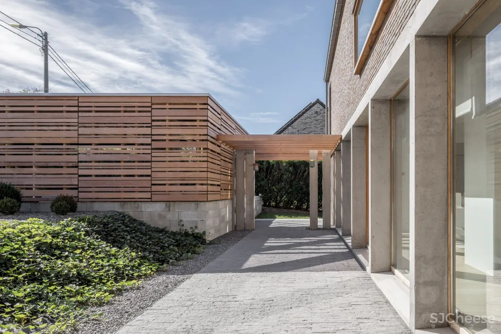 比利时L型乡间别墅 / Michel Prégardien Architecture