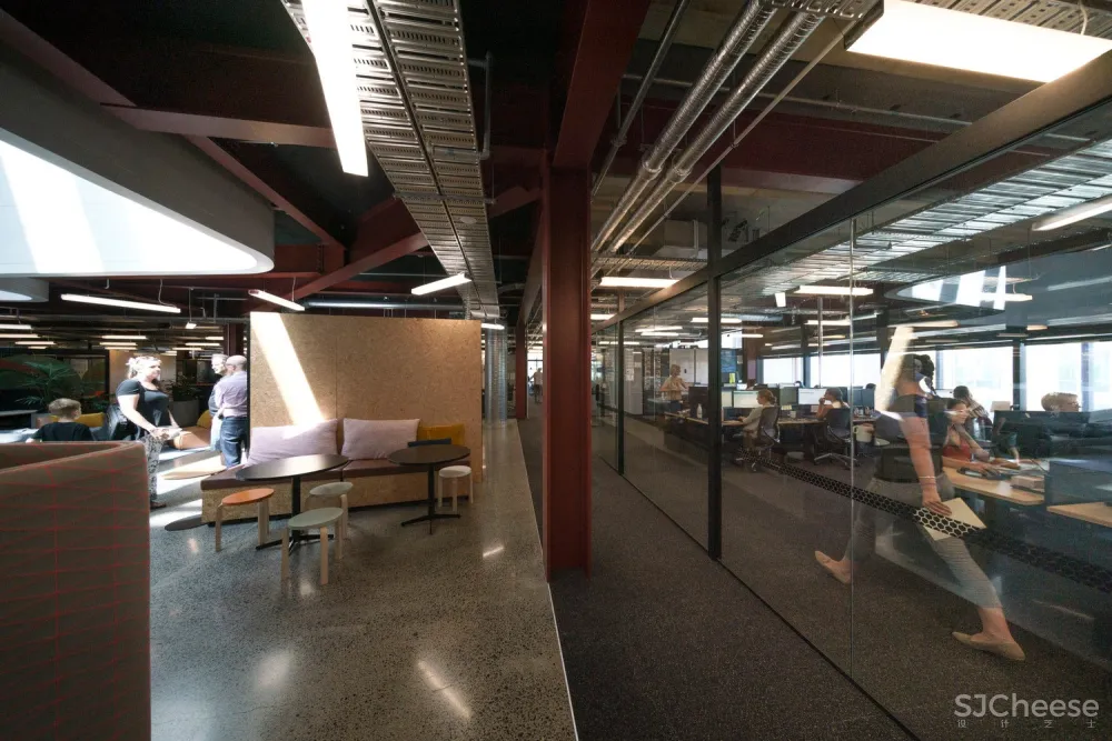 B:Hive Smales Farm工作空间,奥克兰 / BVN + Jasmax Architects