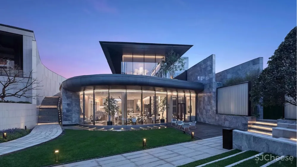 【新作】以现代的设计手法表现极具东方气质的空间