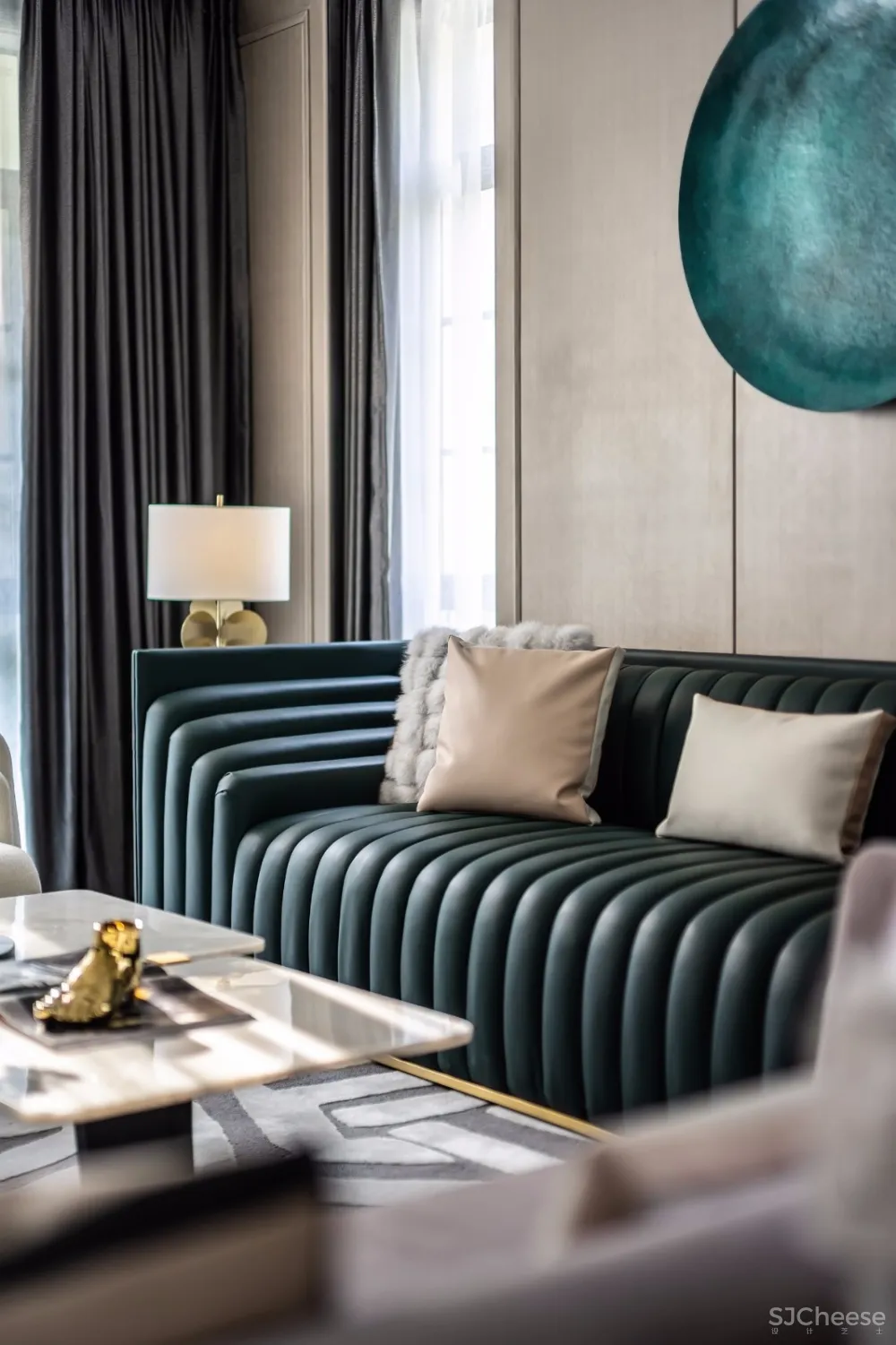 新作 | 275m² 时尚格调别墅,超美软装演绎自由的灵魂