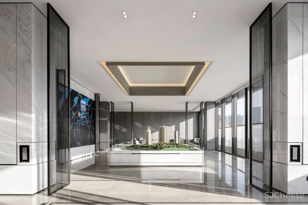 恰到好处的色彩与精炼的线条丨构建出现代东方美学韵律空间