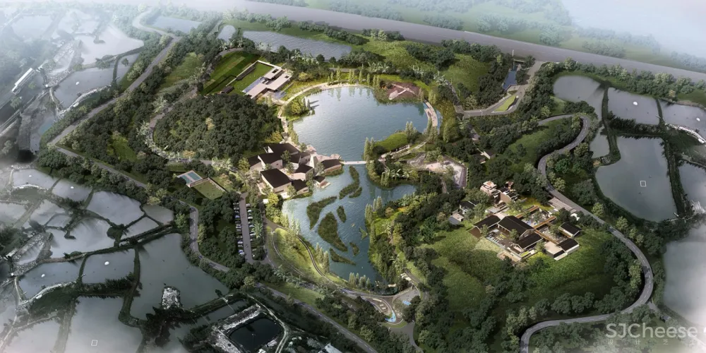 云上西棠田园度假综合体,广东 / IAPA