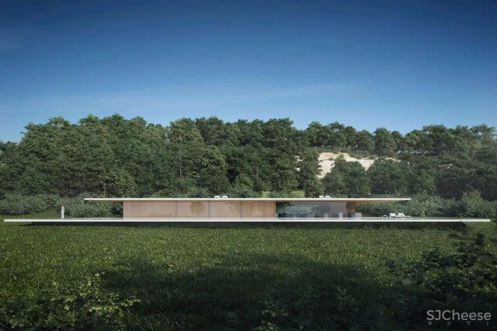 从山里长出来的白色房子丨内部竟是如此惊艳