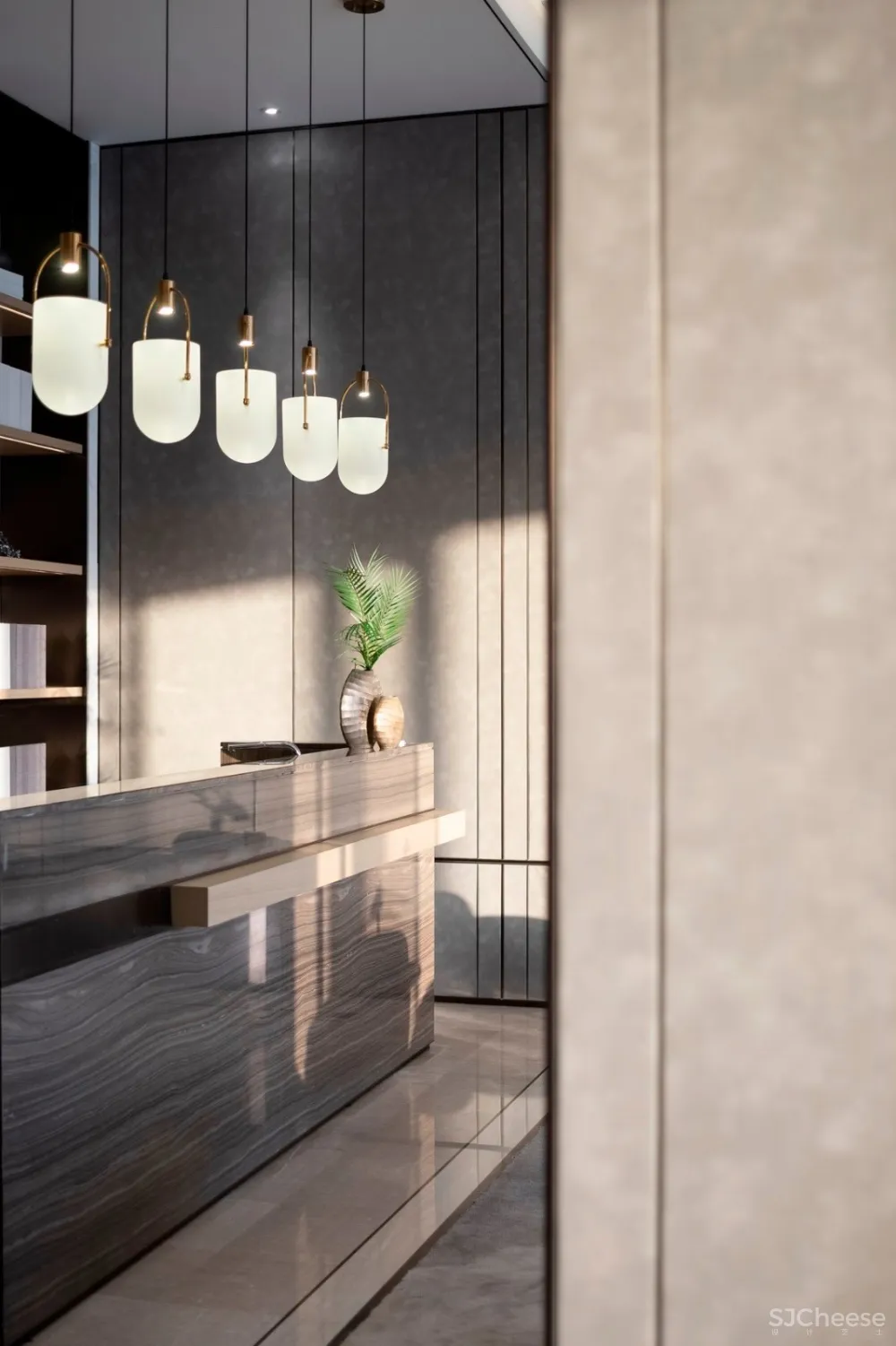 恰到好处的色彩与精炼的线条丨构建出现代东方美学韵律空间