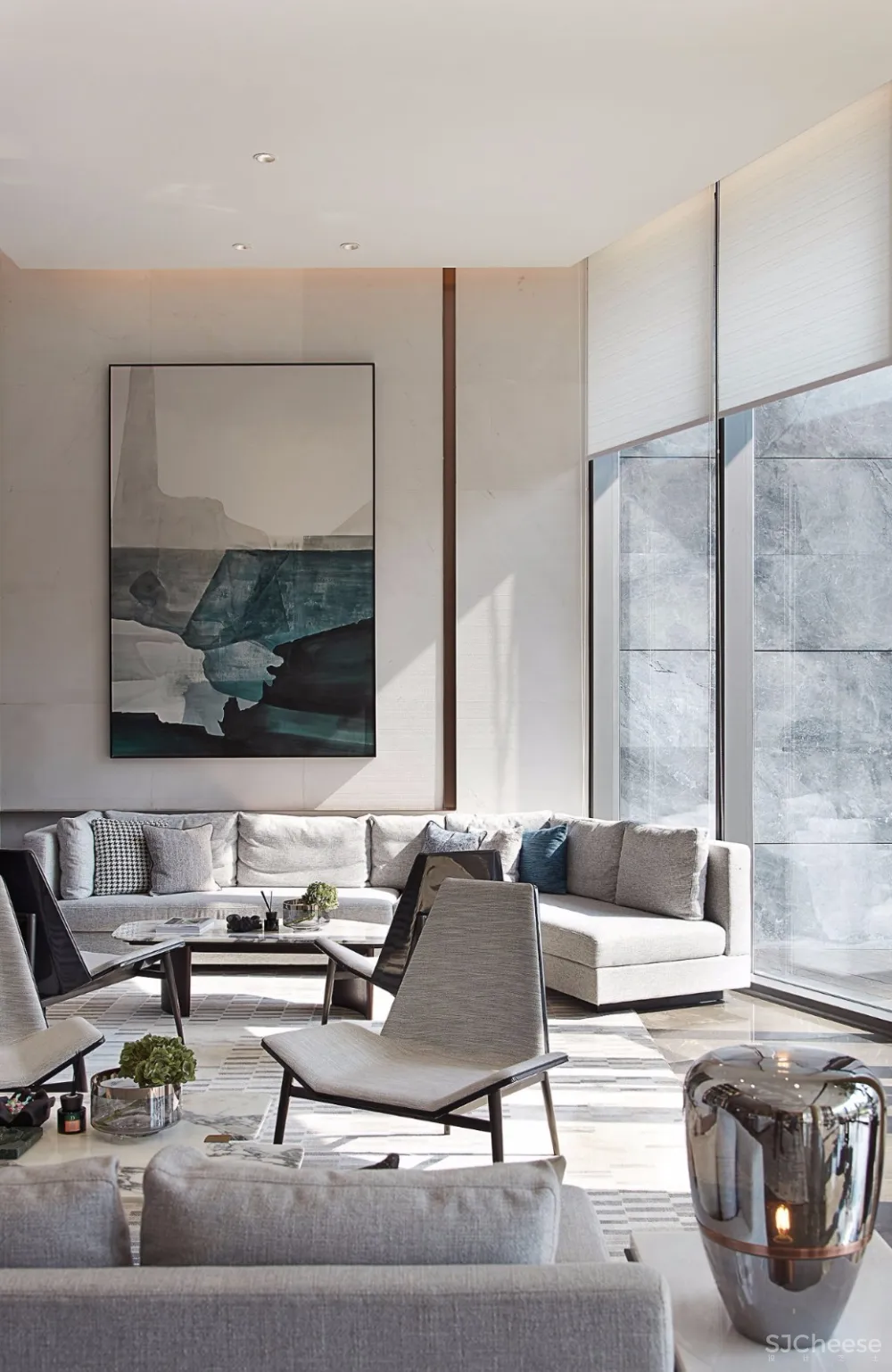 【新作】以现代的设计手法表现极具东方气质的空间