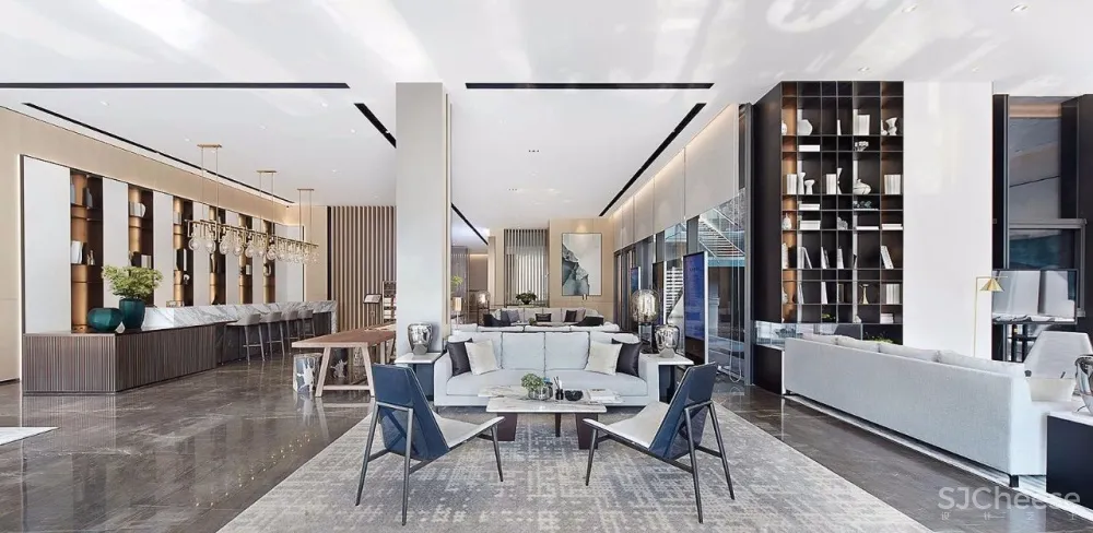 【新作】以现代的设计手法表现极具东方气质的空间