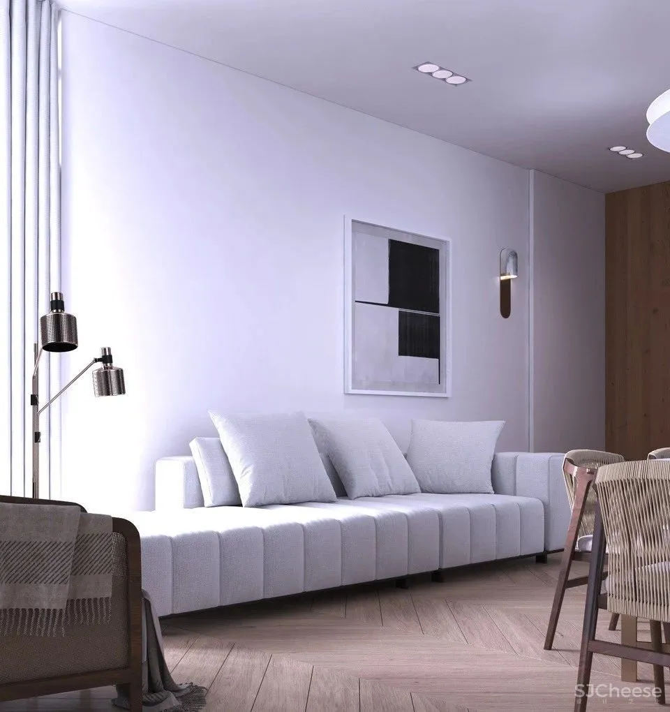 80㎡ 轻奢小宅丨新中式就该这样