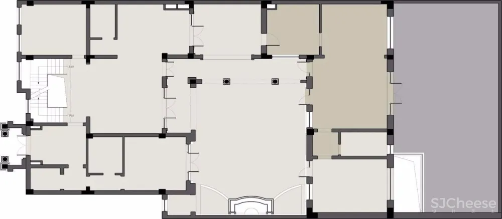 800m²法式合院丨演绎现代轻奢版时尚豪宅