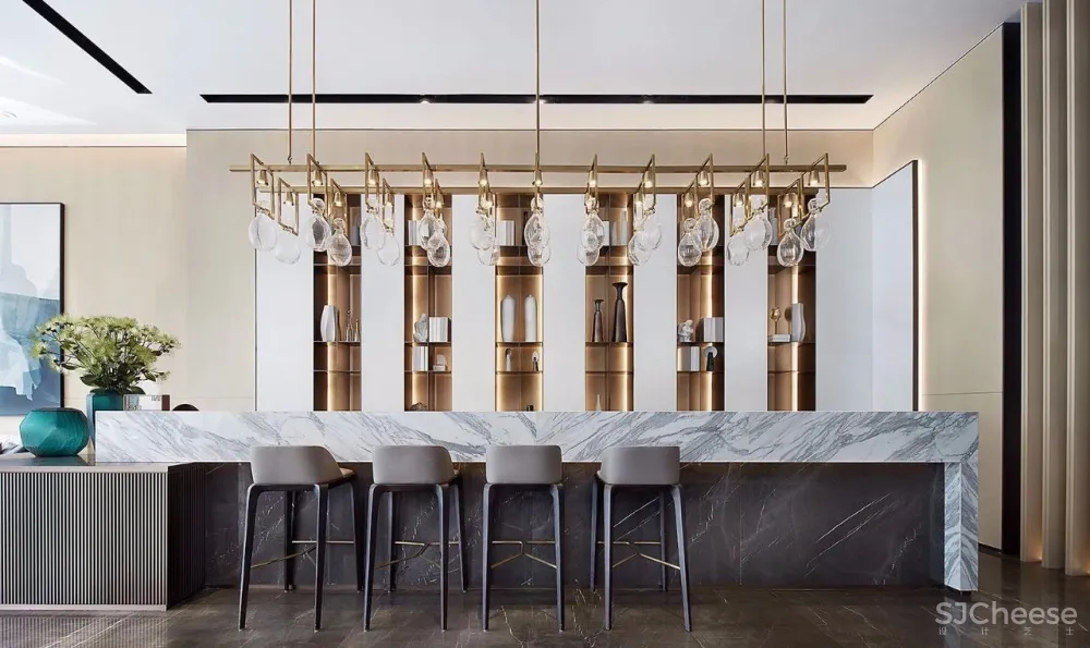 【新作】以现代的设计手法表现极具东方气质的空间