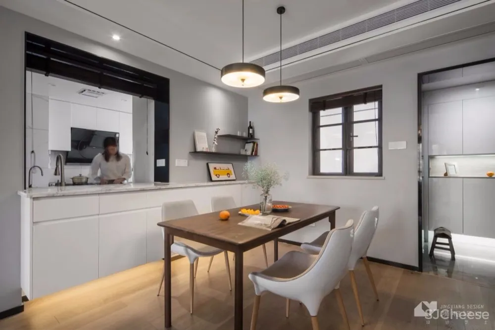 新作 | 敲掉厨房半面墙,获得令人羡慕的亲情时光