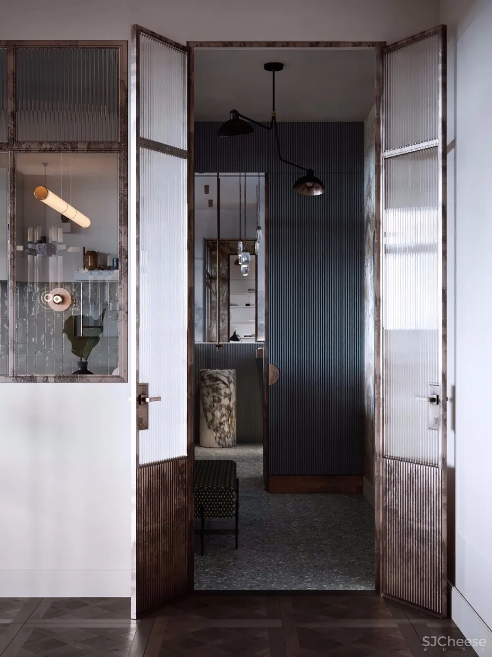 华沙的这套住宅丨历史感让人沉醉