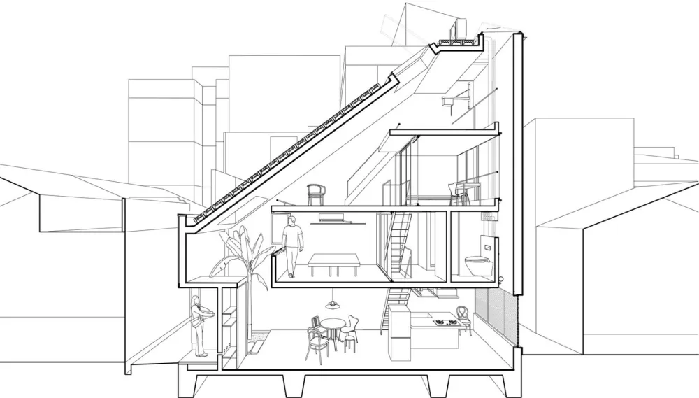 49号住宅,广州 / 氹边建筑工作室