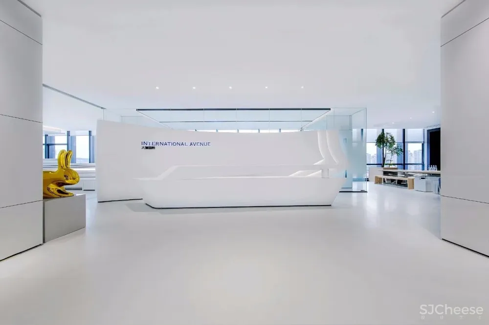 新作 | 极简白,如何打造前卫艺术的国际办公