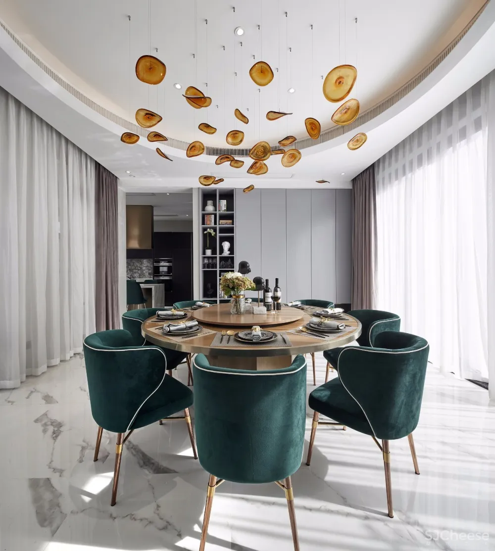 800m²法式合院丨演绎现代轻奢版时尚豪宅