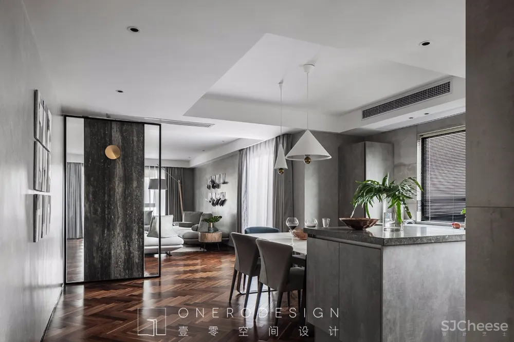 她的“暗黑”酷宅有17种灰!但阿婆都说好看 | 壹零空间设计