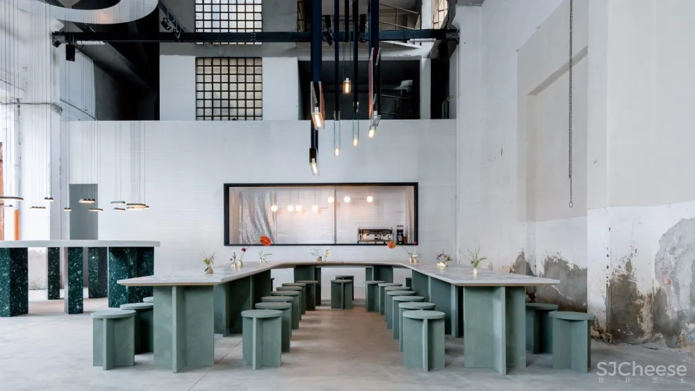 首发 | Lambert & Fils米兰周设计:工厂动态咖啡馆