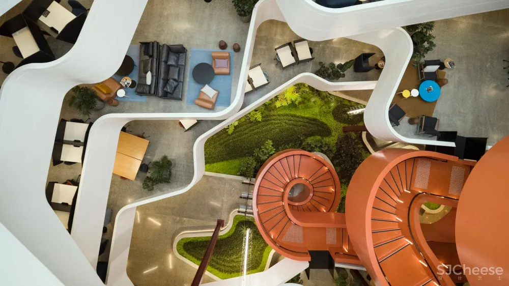 B:Hive Smales Farm工作空间,奥克兰 / BVN + Jasmax Architects