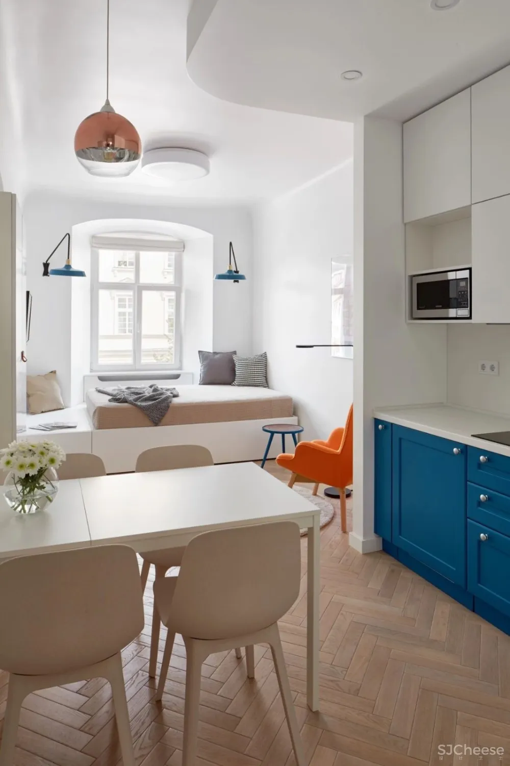 27㎡ 这样的简约设计丨才有家的感觉