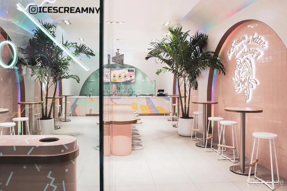 首发 | Asthetíque：阳光彩虹冰淇淋屋 Ice Scream Shop