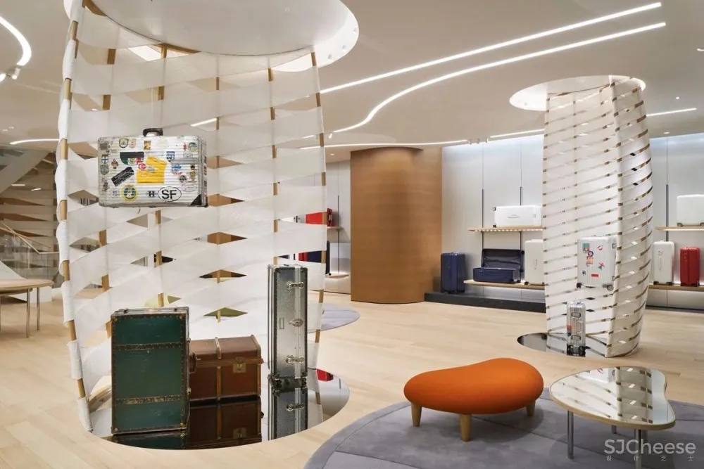 用日本和纸做展示柜丨这间店简直是奢侈品店中的“清流”