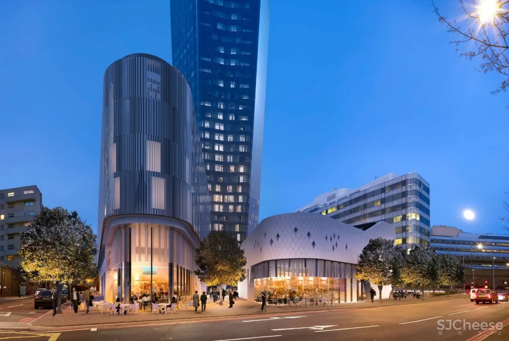 伦敦新地标丨酒店软装却是这种画风