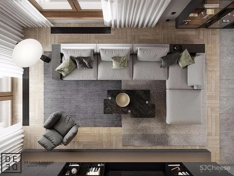 现代简奢丨用料简约又有奢侈感