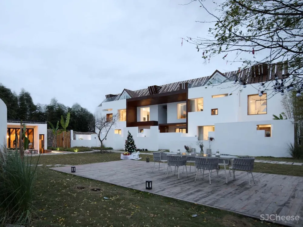 篱外·时光的圆度假酒店 / 元秀万建筑事务所