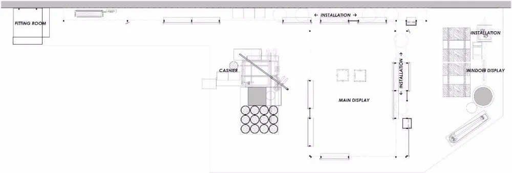 新作 | 将 70m² 时装小店打造成艺术装置展,是怎样的惊艳