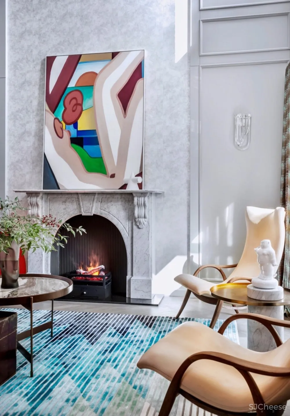 一个充满艺术气息的家