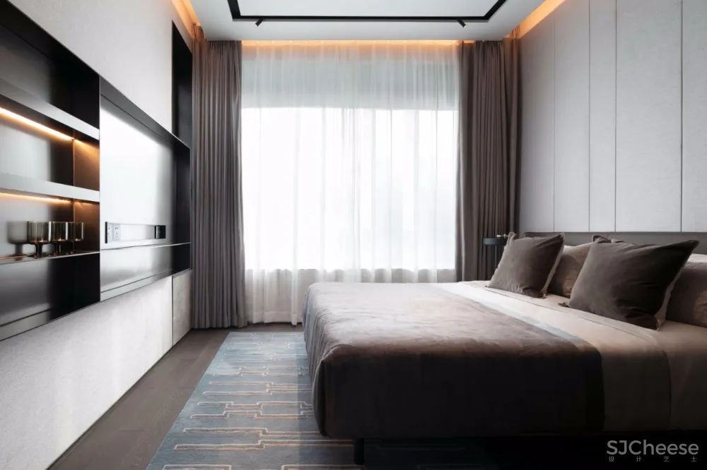 高端别墅样板房丨静谧悠然的简约设计