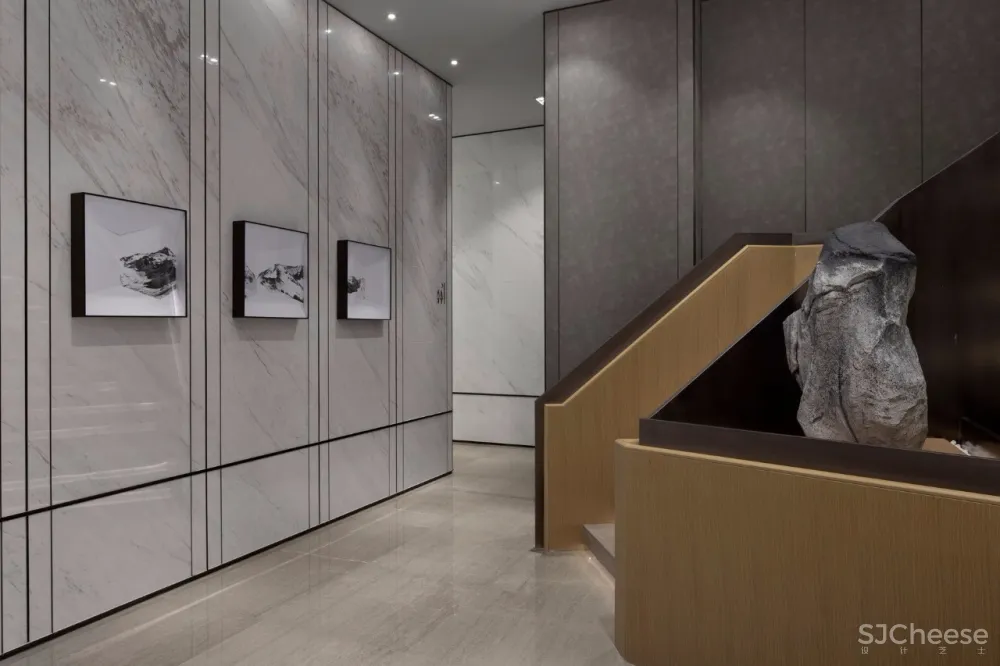 恰到好处的色彩与精炼的线条丨构建出现代东方美学韵律空间