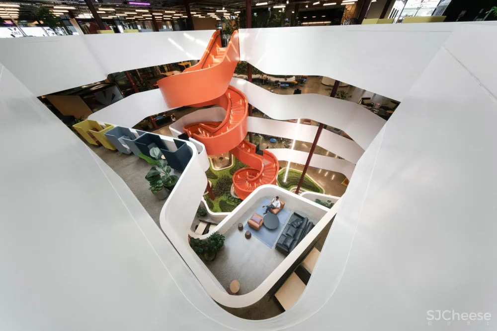 B:Hive Smales Farm工作空间,奥克兰 / BVN + Jasmax Architects