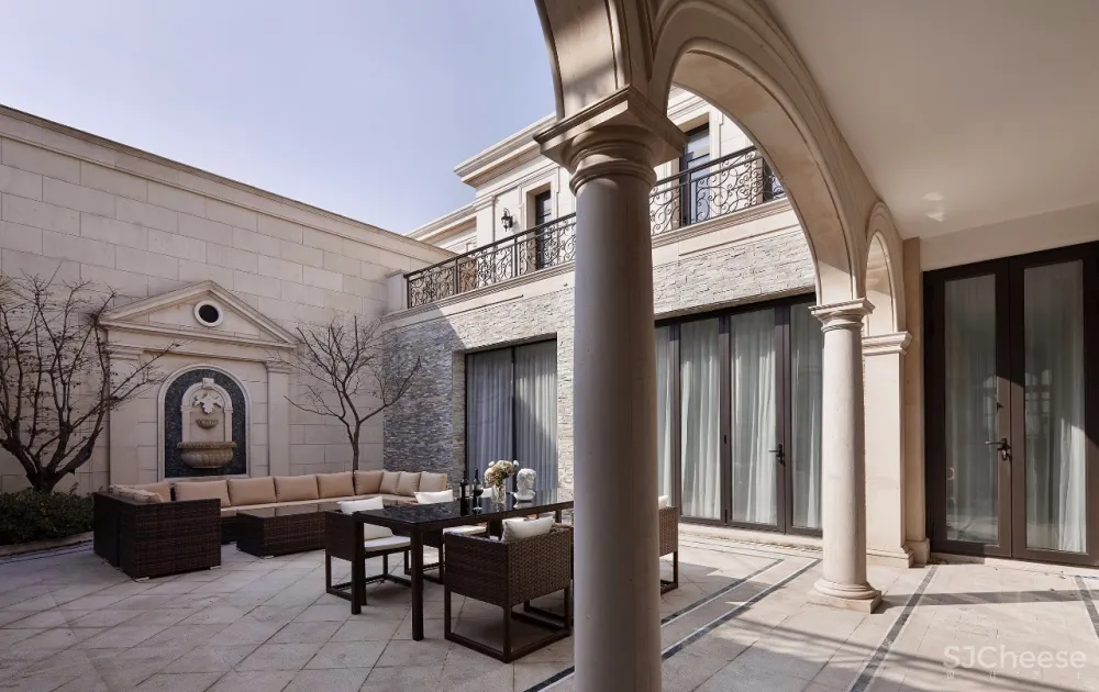 800m²法式合院丨演绎现代轻奢版时尚豪宅