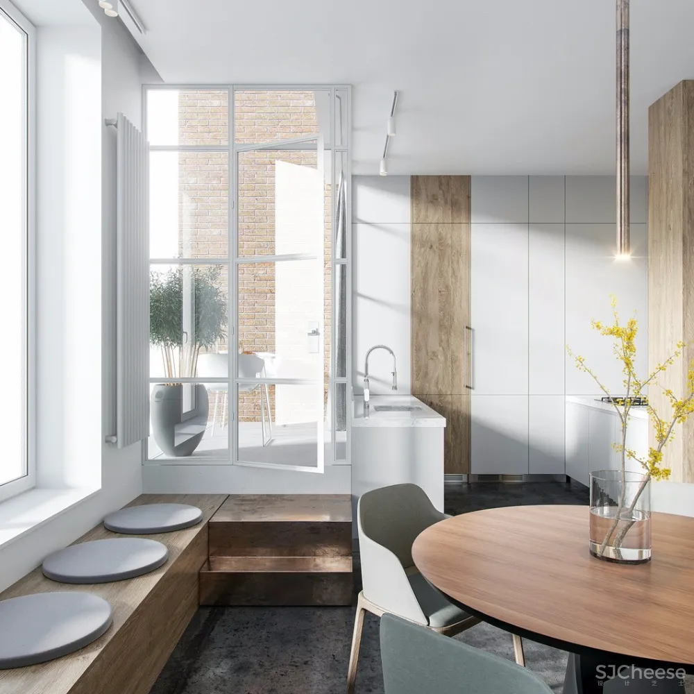 有灵魂的极简公寓丨才最有格调