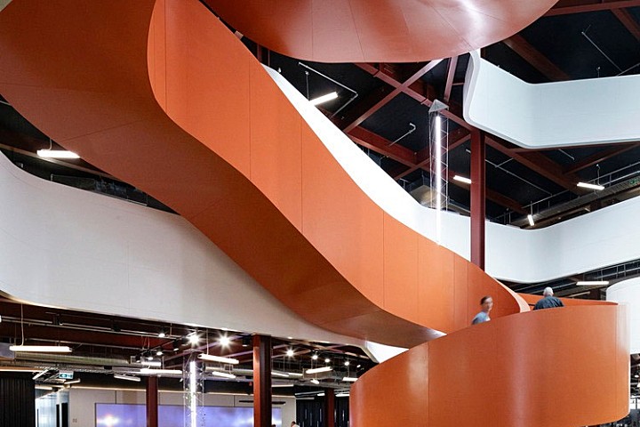 B:Hive Smales Farm工作空间,奥克兰 / BVN + Jasmax Architects