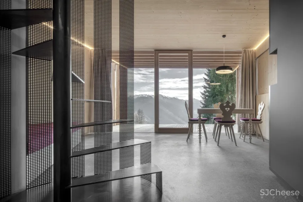 Architekt Andreas Gruber:意大利森林小屋 Refugee Meranza