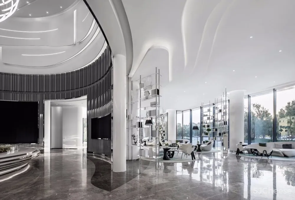 厉害了设计师丨这个售楼处设计成了一座艺术馆