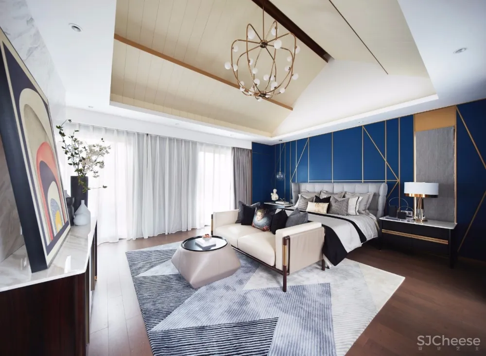 【新作】600㎡精致奢华别墅空间丨对ArtDeco的崇高致敬