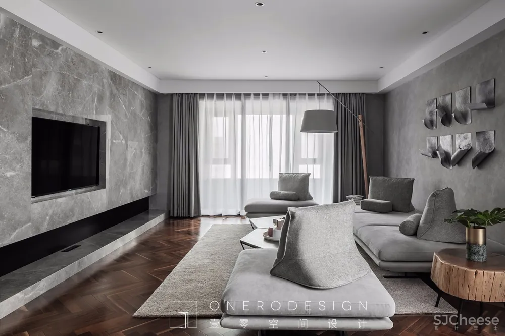 她的“暗黑”酷宅有17种灰!但阿婆都说好看 | 壹零空间设计