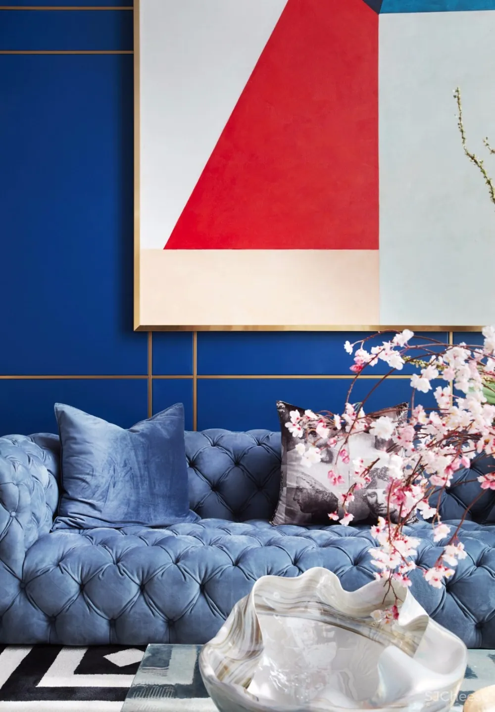 【新作】600㎡精致奢华别墅空间丨对ArtDeco的崇高致敬