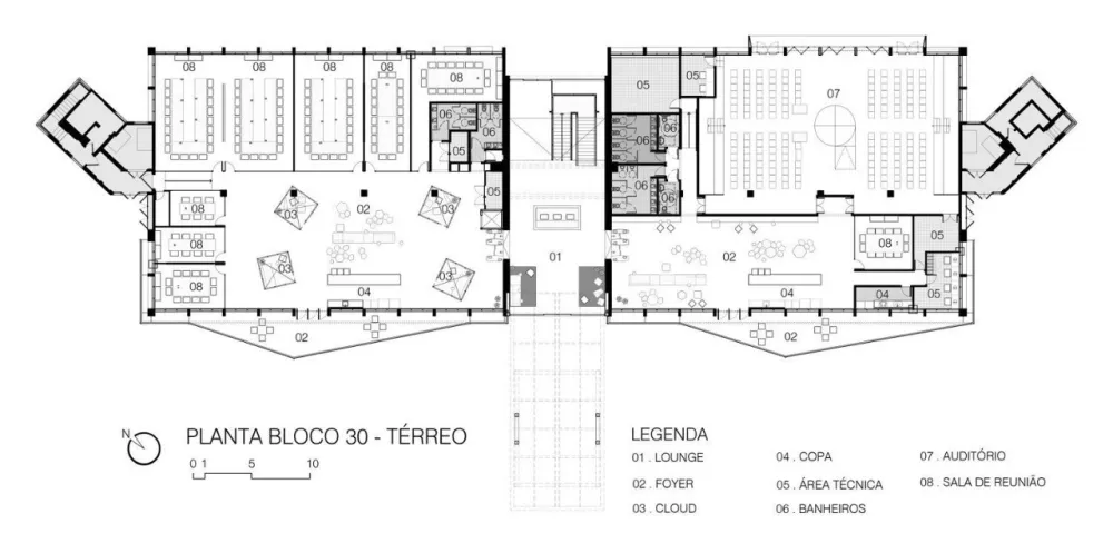 充满活力的总部大楼丨亮点在这4个空间