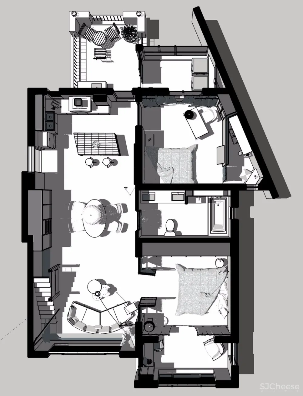 这样的Loft丨才是我向往的居住自由