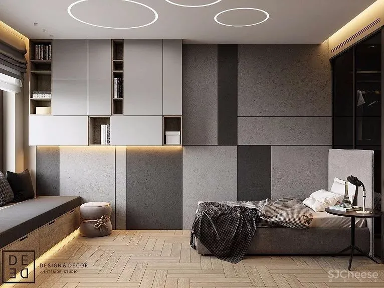 现代简奢丨用料简约又有奢侈感