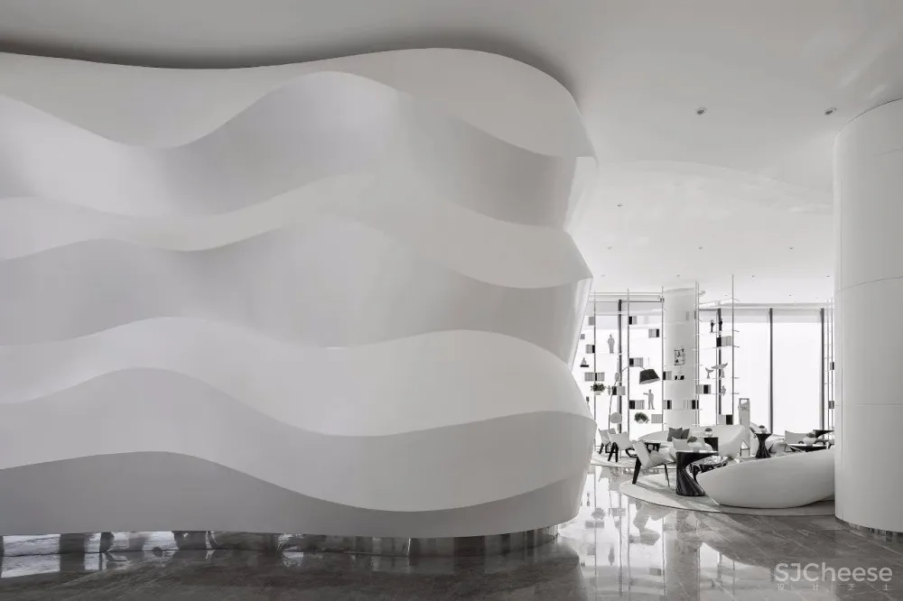 厉害了设计师丨这个售楼处设计成了一座艺术馆