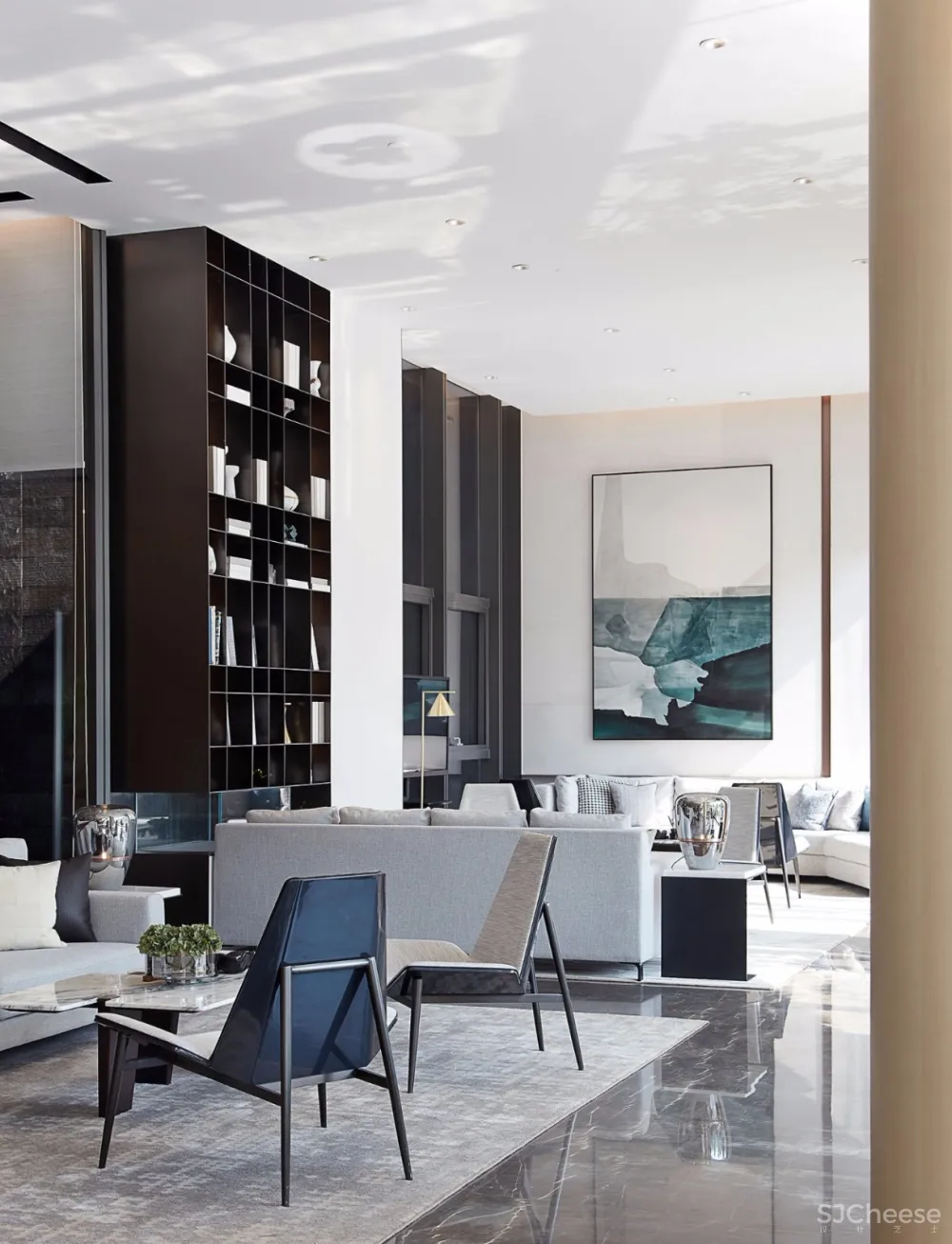 【新作】以现代的设计手法表现极具东方气质的空间