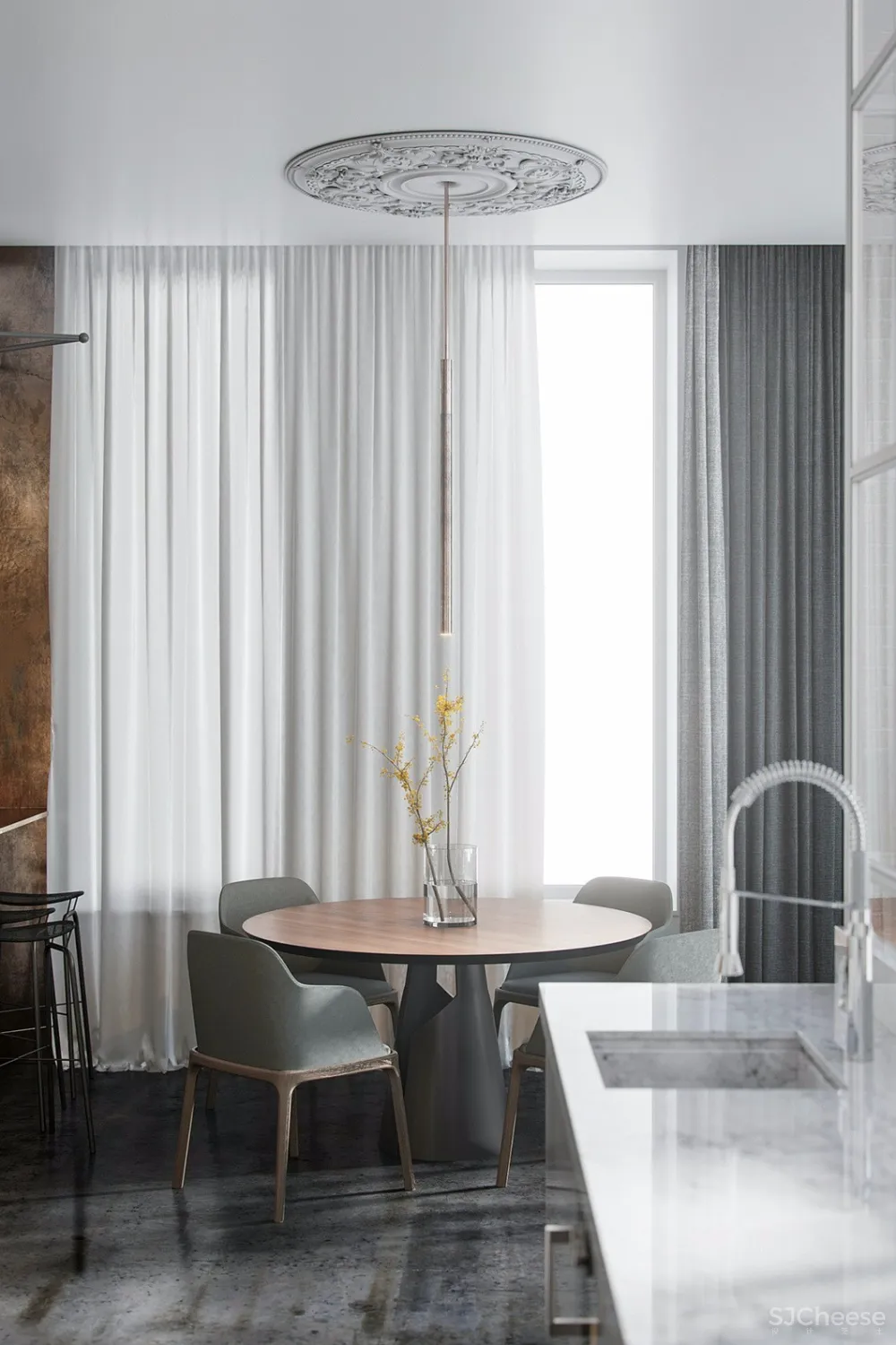 有灵魂的极简公寓丨才最有格调